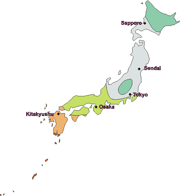 Corrosion in Japan as estimated from atmospheric corrosivity monitoring