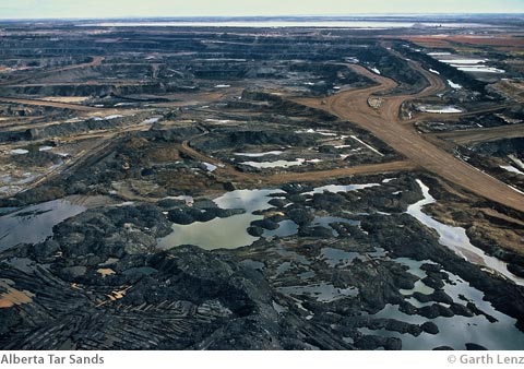 Alberta tar sands devastation